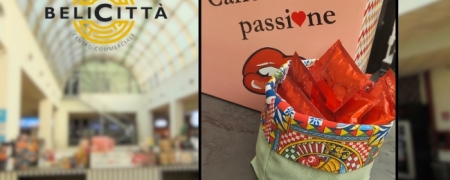 Originale e Cremoso | 100 Cialde Passion miscela Rossa + Portacialde in Stoffa Fatto a Mano